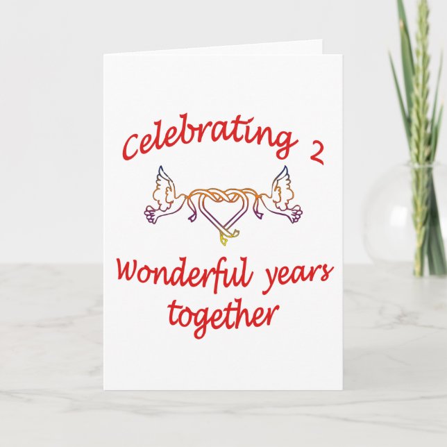 Cartão segundo. ANIVERSÁRIO (Frente)