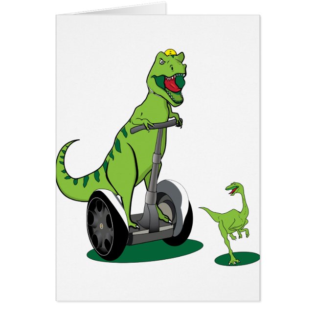 Cartão Segwayasaurus (Frente)