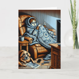 Cartão Sei que foi difícil | Espero Que Se Sinta Melhor