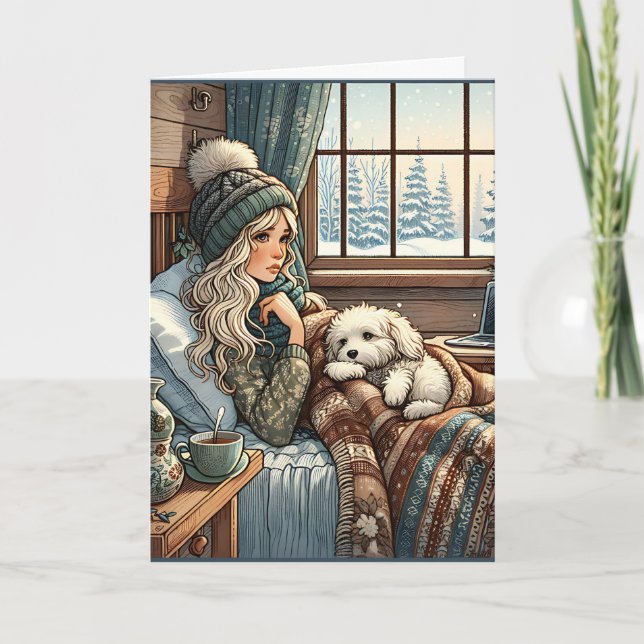 Cartão Sei que tem lutado | Empatia (Frente)