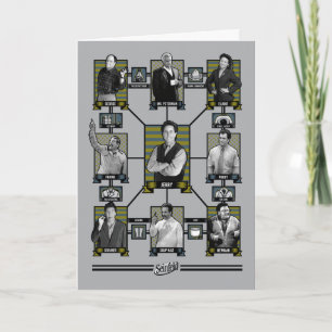 Cartão Seinfeld   Gráfico de relações entre caracteres