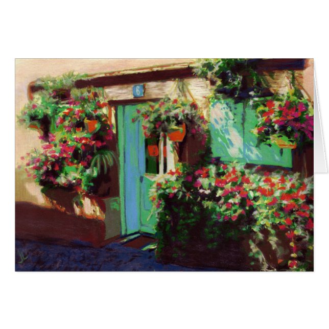 Cartão Seis, Rua de la Paix (Frente Horizontal)