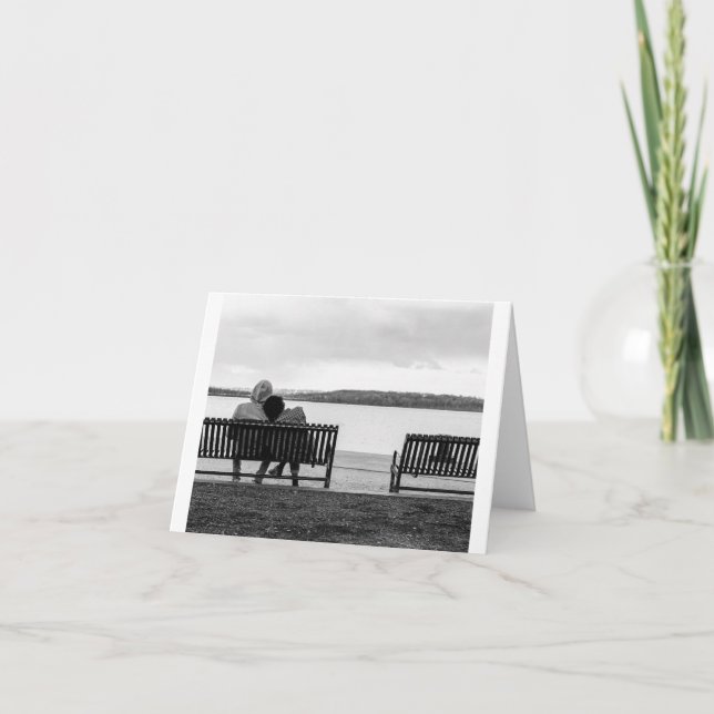 Cartão Seja a minha paz - Vazio dobrado (Frente)