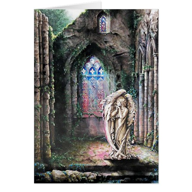 Cartão "Seja ainda e saiba, 46:10 dos salmos " (Frente)