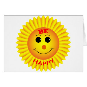 Cartão Seja feliz