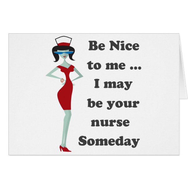 Cartão Seja gentil comigo (Frente Horizontal)