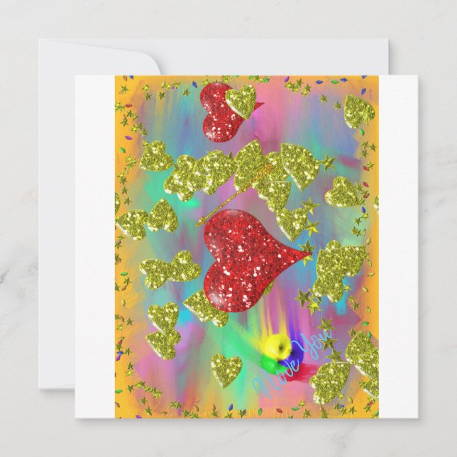 Cartão Seja meu(a) namorado(a)! (Frente)