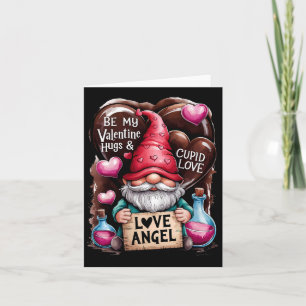 Cartão Seja Meu Anjo do Amor Gnome do Dia dos Namorados F