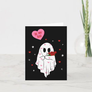 Cartão Seja Meu Boo Namorado Fantasma Com Bylloon Feliz D