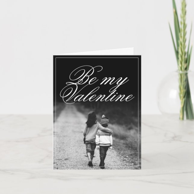 Cartão Seja meu Namorados - Lado a Lado (Frente)