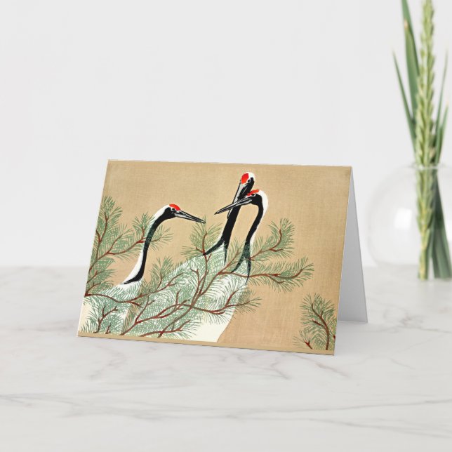 Cartão Sekka - Gruas de Momoyogusa (Frente)