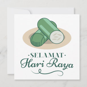 Cartão Selamat Hari Raya // Celebração Islâmica do Eid