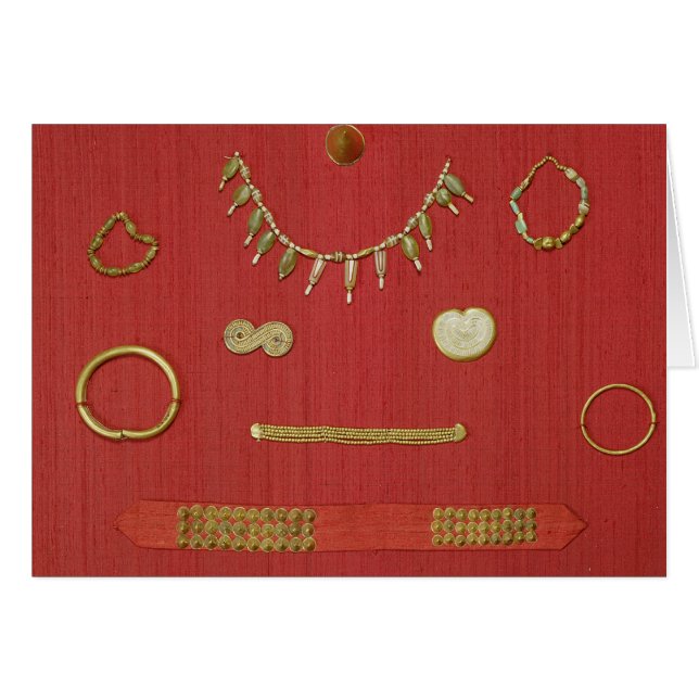 Cartão Seleção da jóia, Harappa, 2300-1750 BC (Frente Horizontal)