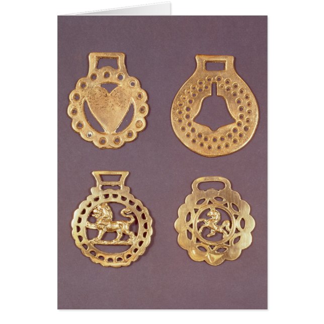 Cartão Seleção de bronzes de cavalo (Frente)