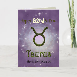 Cartão Selecionar Cor Taurus Zodiac Sinal Astrológico