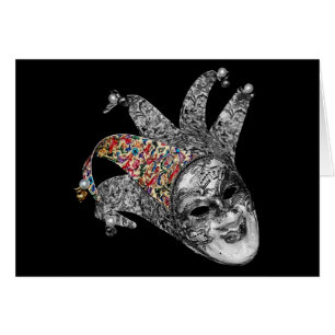 Cartão seletivo do bobo da corte