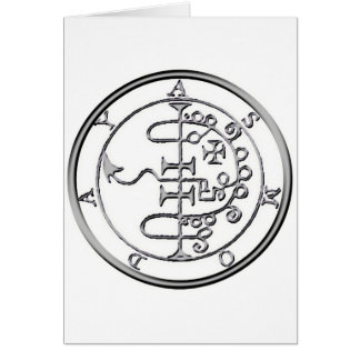 Cartão Selo de Asmoday Asmodeus