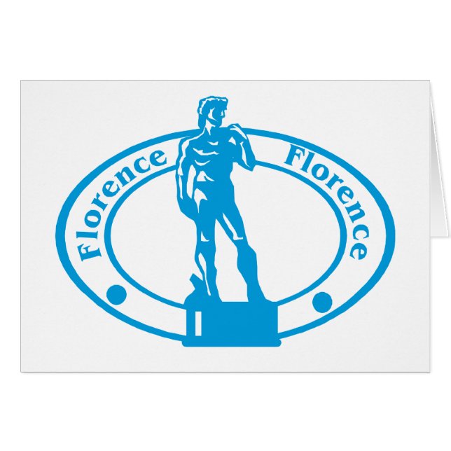 Cartão Selo de Florença (Frente Horizontal)