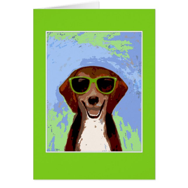 Cartão Selo - quadro verde (Frente)