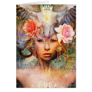 Cartão "Selvagens sagrados "