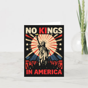Cartão Sem Reis Na América Anti Trump 3