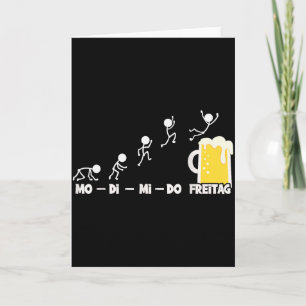 Cartão Semana da Cerveja Segunda Sexta Fim de Semana Dive