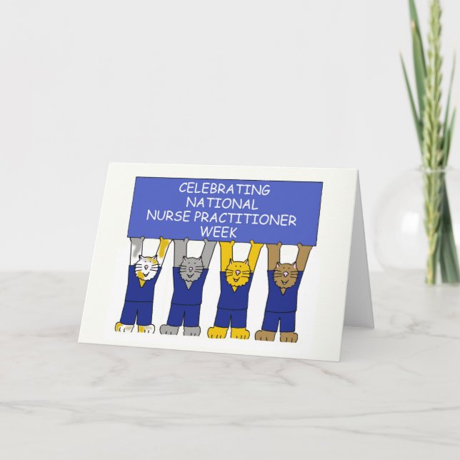 Cartão Semana Nacional do Enfermeiro (Frente)