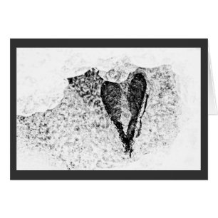 Cartão sementes geladas apaixonadas