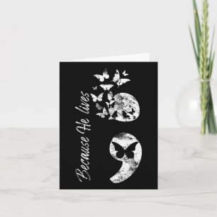 Cartão Semicolon G: Sensibilização para a Prevenção do Su