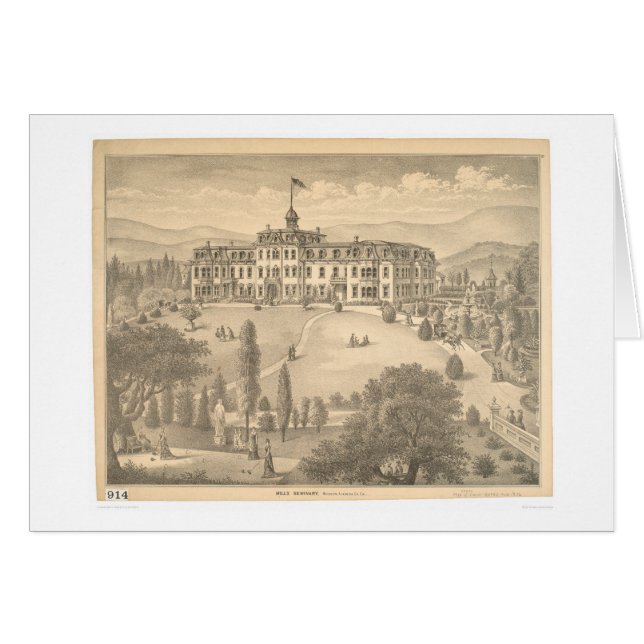 Cartão Seminário dos moinhos (1070A) (Frente Horizontal)