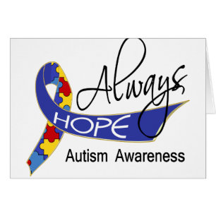 Cartão Sempre Esperar Autismo