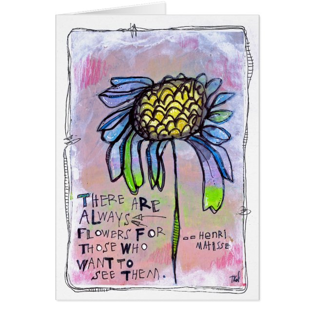 Cartão Sempre Flores (Frente)