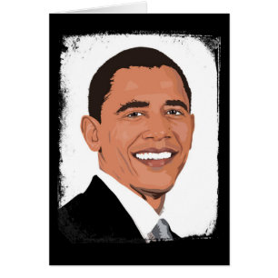 Cartão Sempre o meu Vazio para o Presidente Barack Obama