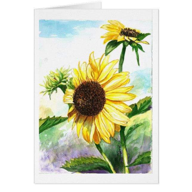 Cartão Sempre para o Sun (Frente)