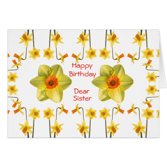 Cartão Sempre Primavera (Frente Horizontal)