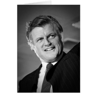 Cartão Senador Edward Kennedy 1980