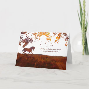 Cartão Send Healing Caring Thoughts Card