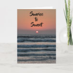 CARTÃO SENDING "BIRTHDAY" WISHES FROM THE "BEACH CARD<br><div class="desc">MAKE HIS OR HER BIRTHDAY "SPECIAL" AND START IT OFF WITH A "CUTE" CARD THAT SHOWS EXACTLY "HOW YOU FEEL" AND THANKS SO MUCH FOR STOPPING BY ONE OF MY EIGHT STORES!!!</div>