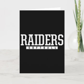 Cartão Seneca Valley Raiders Softll Hs 