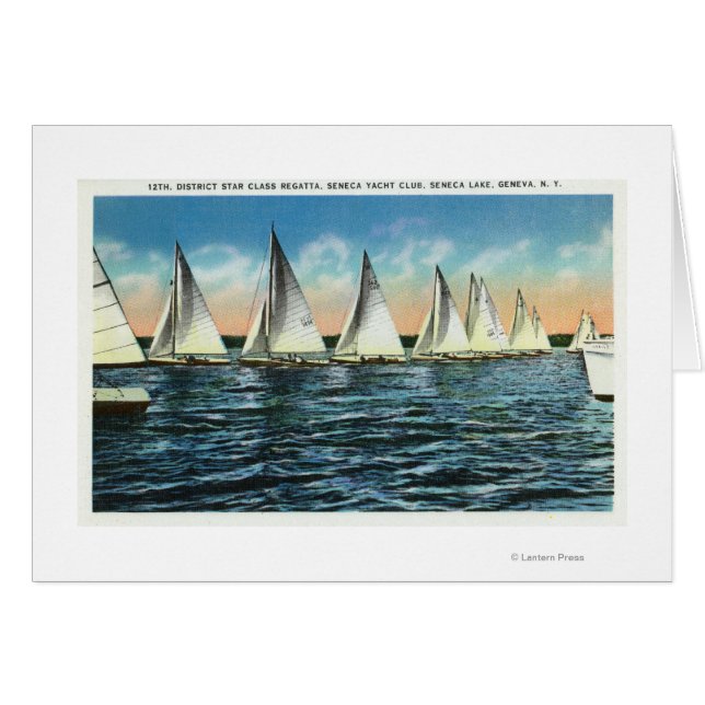 Cartão Seneca Yacht Club (Frente Horizontal)