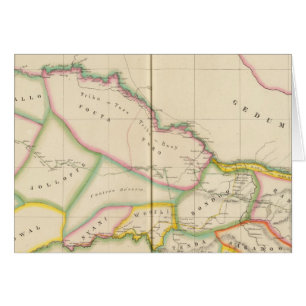 Cartão Senegal África