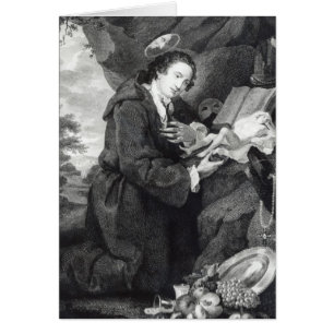 Cartão Senhor Francis Dashwood que adora Venus