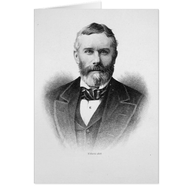 Cartão Senhor George Otto Trevelyan (Frente)