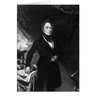 Cartão Senhor George Staunton, 1839