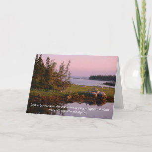 Cartão Senhor, me ajude a lembrar