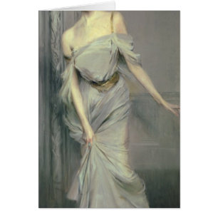 Cartão Senhora Charles Máximo, 1896