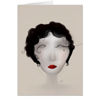 Cartão Senhora Charleston