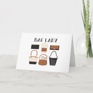Cartão Senhora do Bag