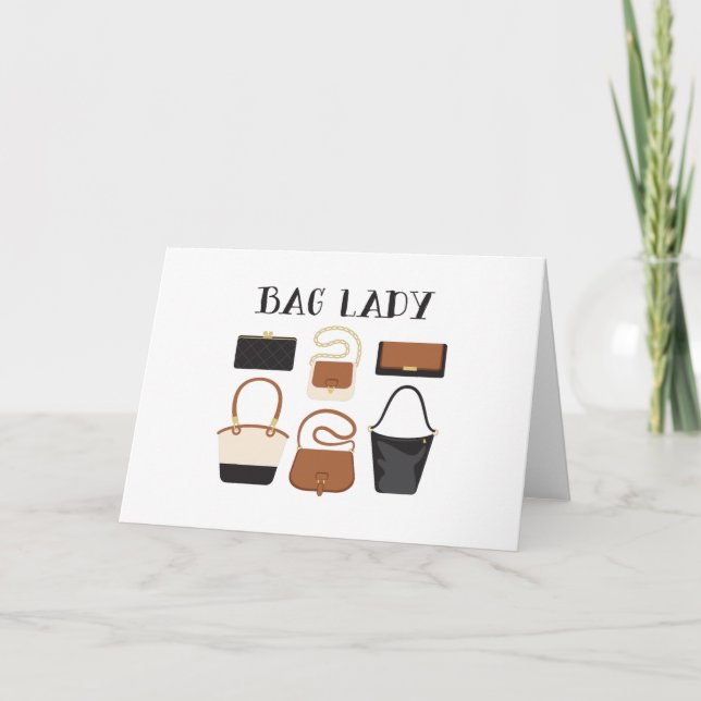 Cartão Senhora do Bag (Frente)