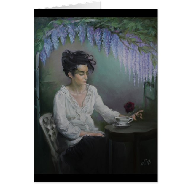 Cartão Senhora em Espera (Frente)